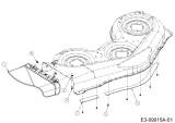 Cub Cadet Ersatzteile Zero Turn RZT L 50 17AFCACP330  (2015) Deflektor