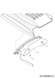 Ersatzteile MTD Rasentraktor H 180 Typ: 13AQ698G678  (2004) Hitzeschutz 