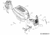 Ersatzteile MTD Rasentraktor RE 145 Typ: 13HM76KE600  (2016) Motorhaube K-Style 