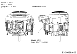 Cub Cadet Ersatzteile Rasentraktoren CC 1022 KHT 13HP93AT603  (2016) Motor Kohler bis 12.11.2015