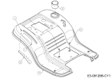 Cub Cadet Ersatzteile Rasentraktoren LT1 NS96 13AB77DF603 (2022) Sitzwanne