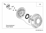 Ersatzteile MTD-Motoren Horizontal 170-AUA Typ: 752Z170-AUA  (2015) Reversierstarter