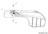 Cub Cadet Ersatzteile Zero Turn XZ6 S107 17AAGBYE603 (2022) Deflektor
