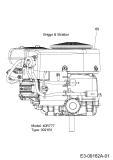 Cub Cadet Ersatzteile Zero Turn RZT 42 17ADCACS603  (2015) Motor Briggs & Stratton