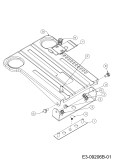 Cub Cadet Ersatzteile Gartentraktoren XT3 QS127 14BIA5CQ603  (2019) Sitzträger