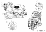 Cub Cadet Ersatzteile Rasentraktoren LX 46 13APA4CN330  (2015) Choke- und Gaszug
