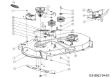 Cub Cadet Ersatzteile Rasentraktoren LX 46 13APA4CN330  (2015) Mähwerk N (46/117cm)