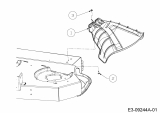 Cub Cadet Ersatzteile Gartentraktoren XT3 QS137 14AFA5CA603 (2021) Deflektor