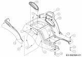 Ersatzteile Troy-Bilt Gartentraktoren TB 2654 Typ: 14AR94KK066  (2015) Sitzwanne