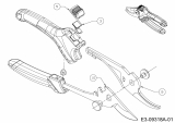 Ersatzteile Troy-Bilt Gartenscheren RR 2500 (TB) Typ: 490-851-Y013  (2015) Grundgerät
