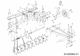 Ersatzteile Zubehör Garten- und Rasentraktoren Rasenlüfter 45-0510  (196-889-000) Typ: 196-889-000  (2016) Grundgerät
