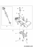 Ersatzteile MTD Motorsense 1033 J Typ: 41AD7UXJ648  (2016) Tank 