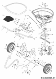 Ersatzteile Zubehör handgeführte Geräte Streuer 45-05021  (196-063-000) Typ: 196-063-000  (2018) Grundgerät