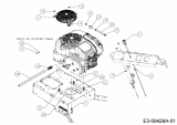 Ersatzteile MTD Benzin Rasenmäher mit Antrieb WCM 84 E Typ: 12AE76SM678  (2020) Chokezug, Motorzubehör 