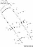 Ersatzteile MTD Benzin Rasenmäher mit Antrieb Optima 53 SPBHWIS Typ: 12DEPH7E600 (2020) Holm ab 20.11.2019 