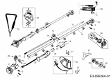 Ersatzteile MTD Motorsense Smart BC 26 D Typ: 41ATG1G-678  (2018) Grundgerät 