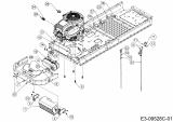 Cub Cadet Ersatzteile Zero Turn XZ1 107 17DMCACS603  (2020) Choke- und Gaszug, Motorzubehör