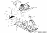 Ersatzteile MTD Rasentraktor Minirider 76 SDHE Typ: 13A221JD600  (2018) Verkleidungen 