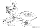 Cub Cadet Ersatzteile Motormäher mit Antrieb CC 53 SPO V 12ABPQKC603  (2016) Getriebe, Keilriemen