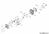 Ersatzteile MTD-Motoren Vertikal 6X65RHA Typ: 752Z6X65RHA  (2017) Zylinderkopf