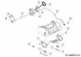 Ersatzteile WOLF-Garten Benzin Rasenmäher ohne Antrieb Expert 460 Typ: 11B-TUKC650   (2018) Achsen, Höhenverstellung 