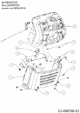 Ersatzteile Black Edition Rasentraktoren 180-92 TWIN H Typ: 13AT71GE615  (2018) Armaturenbrett ab 06/04/2018