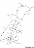 Ersatzteile Troy-Bilt Motorhacken Bronco 14 Typ: 21D-64M8766  (2016) Holm