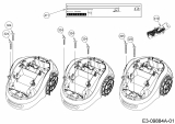 Ersatzteile Robomow Mähroboter RX12U Typ: 22AXBA-A619  (2018) Robo-Werkzeug, Schrauben