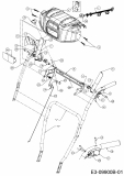 Ersatzteile WOLF-Garten Schneefräse SF 66 E Typ: 31AY54T3650  (2018) Armaturenbrett 