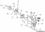 Ersatzteile MTD-Motoren Horizontal 683-WHA Typ: 752Z683-WHA  (2018) Bedienkonsole, Primer, Vergaser, Vorwärmkammer