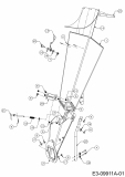Ersatzteile Troy-Bilt Häcksler CS 4325 Typ: 24B-424M766  (2013) Einfüllschacht