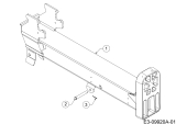 Cub Cadet Ersatzteile Holzspalter LS 27 24BG5HM5710  (2015) Tragbalken