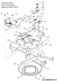 Cub Cadet Ersatzteile Laubsauger mit Häckselfunktion CSV 060 24A-06MP603  (2019) Gehäuse ab 29.01.2016