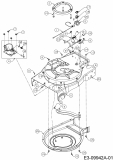 Ersatzteile Troy-Bilt Laubsauger mit Häckselfunktion CSV 070 Typ: 24A-07MP766  (2014) Gehäuse