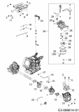 Ersatzteile MTD-Motoren Horizontal 670-JH Typ: 752Z670-JH  (2019) Regelung, Vergaser