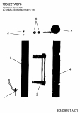 Ersatzteile Zubehör Garten- und Rasentraktoren Kehrgutbehälter für FK 105 Typ: 196-227A678  (2018) Kehrgutbehälter
