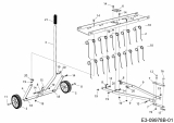 Ersatzteile Zubehör Garten- und Rasentraktoren Rasenlüfter 45-02941  (190-526-000) Typ: 190-526-000  (2018) Grundgerät