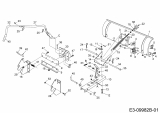 Ersatzteile Zubehör Garten- und Rasentraktoren Räumschild für 900 Serie (NX-09) Typ: OEM-190-833E  (2017) Grundgerät