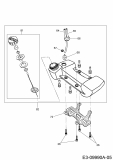 Ersatzteile MTD Motorsense 1043 AVS Typ: 41AD71YB678  (2017) Tank 