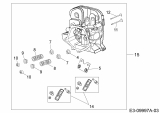 Ersatzteile MTD-Motoren Horizontal 678-SH Typ: 752Z678-SH  (2017) Zylinderkopf