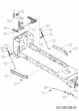 Cub Cadet Ersatzteile Rasentraktoren XT2 PS117I 13BZA1CN603  (2018) Mähwerksaushebung