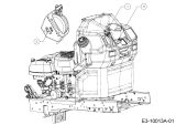 Cub Cadet Ersatzteile Rasentraktoren XT1 OS96 13A8A1CF603  (2017) Choke- und Gaszug