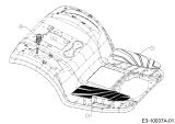 Cub Cadet Ersatzteile Gartentraktoren XT3 QS137 14AFA5CA603 (2021) Trittbrettbelag