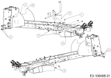 Cub Cadet Ersatzteile Gartentraktoren XT3 QS137 14AFA5CA603 (2021) Keilriemenschutz