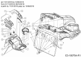 Ersatzteile MTD Rasentraktor 23/42 K Typ: 13AQA1KR308  (2018) Sitzwanne ab 11/01/2018 bis 10/06/2018 
