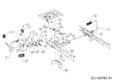Cub Cadet Ersatzteile E-Rasentraktoren XT2 ES107 33ABA7CS603 (2020) Pedale