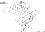 Cub Cadet Ersatzteile Rasentraktoren XT1 OR95 13A8A1CB330  (2017) Sitzträger bis 12.02.2017