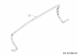 Cub Cadet Ersatzteile Motormäher LM2 DP46 11E-70JT603  (2017) Bremsbügel