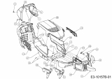 Ersatzteile Lux Tools Rasentraktoren B-RT-165/92 Typ: 13IN77SE694  (2018) Motorhaube S-Style
