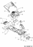 Ersatzteile WOLF-Garten Rasentraktor Scooter Hydro Typ: 13A721SD650  (2020) Verkleidungen 